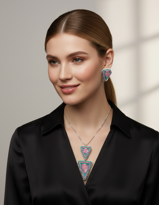 Beautiful Pandent Earrings Set