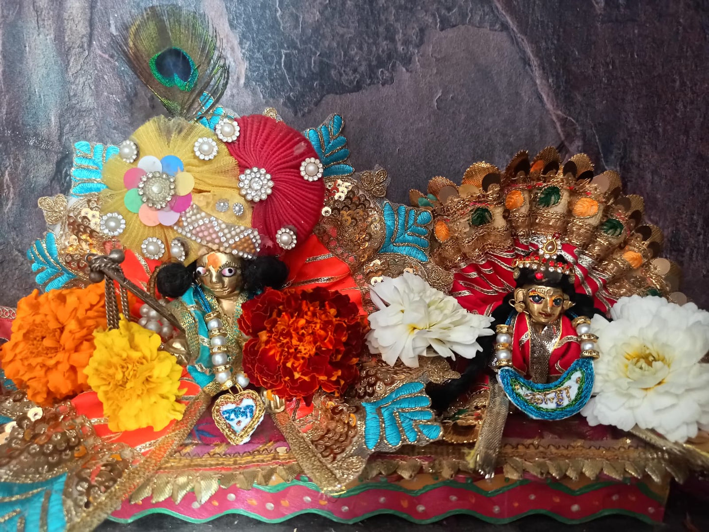 Radha Kanha Adjustable Necklace