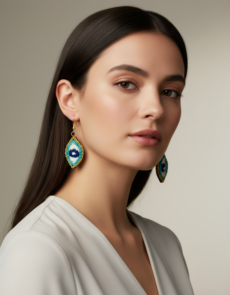 Evil Eye Earrings
