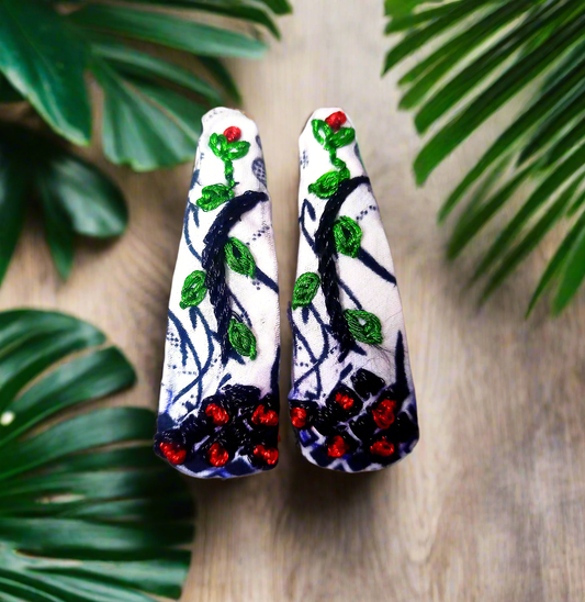 Black And White Hair Clips