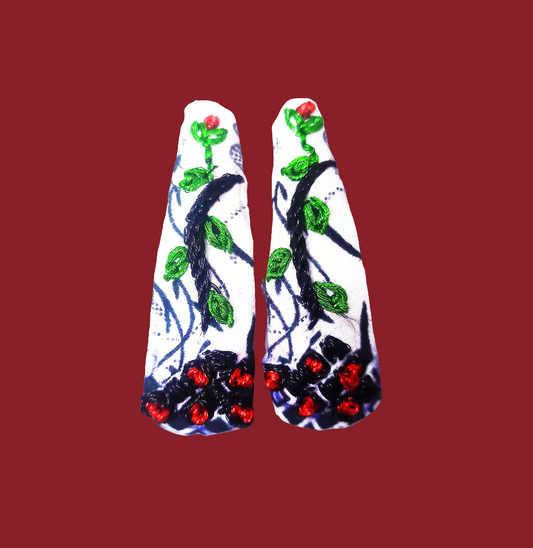 Black And White Hair Clips